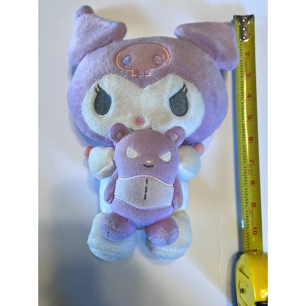 Sanrio Kuromi with Bear Plush 11" Hello Kitty 2023 - Picture 3 of 9